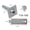 Mabeeze One-Way Anchor Vise for Grape Trellis – 20 Pack