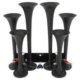 Ineedup 135dB Train Truck Horn Air Tank Car Horn Tank Air Horn Train Horn For Truck Train Horn Dixie Horn Airhorns 12V Loud Car Horns