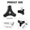 Lawnmower Handle Knobs, Nut Bolt, Universal Lawnmower Handle, Lawn Mower