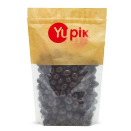 Yupik 45% Dark Chocolate & Coconut Coated Almonds, 2.2 lb (35.2 oz), Gluten-Free, Kosher, Whole Roasted Nuts, Crunchy Almonds Dipped in Chocolate and Coconut Coating, Chocolate Candy, Sweet Snacks