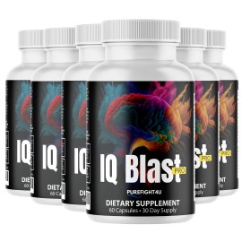 Neuronol IQ Blast Capsules,  Advanced Cognitive Formula Supplement - 6 Bottles