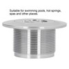 Swimming Pool Main Drain Stainless Steel Suction Port Water Inlet