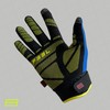 F33L SR3 Diamond Sim Racing Gloves - Blue/Yellow (Medium)