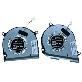 Replacement Cooling Fan for HP Envy X360 15-DS 15-DR 15M-DR 15M-DS 15M-DR1011DX 15M-DR1012DX TPN-W142 TPN-W143 Series (Left + Right Side Cooling)