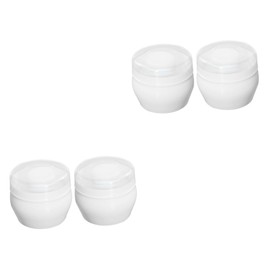 FOMIYES 4sets Portable Powder Puff for Soft Body Talcum Powder Puff for After-bath Summer Use Gentle Delicate Skin for Showers and Travel Easy One-hand Operation