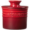 Le Creuset Stoneware Butter Crock, 6 oz., Cerise