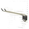 12" Chrome 2 Prong Pegboard Rake Shovel Garden Tool Storage