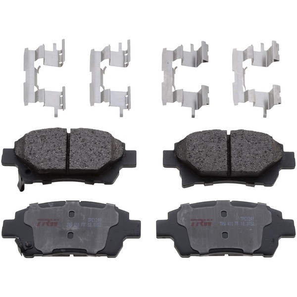 TRW TPC1249 Disc Brake Pad Set for Scion xB: 2005-2006