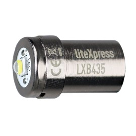 LiteXpress LED upgrade Module LXB435 with 435 Lumens for Maglite Krypton/Xenon flashlights with 2 batteries of The series S2D015/016, S2C015/016 DON'T use for Maglite with 3 or more batteries!