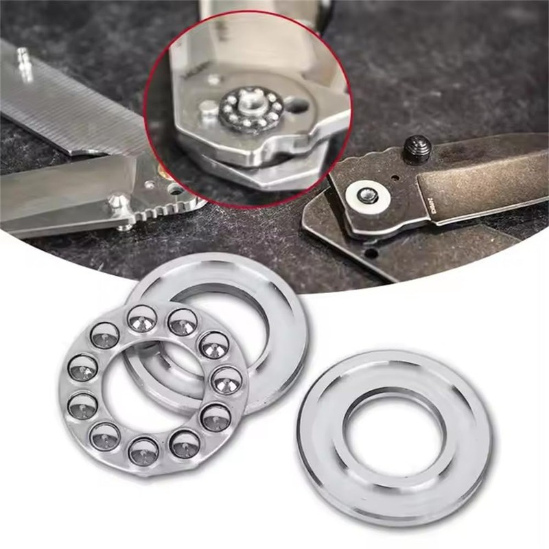 51100 Thrust Ball Bearings 10mm x 24mm x 9mm Chrome