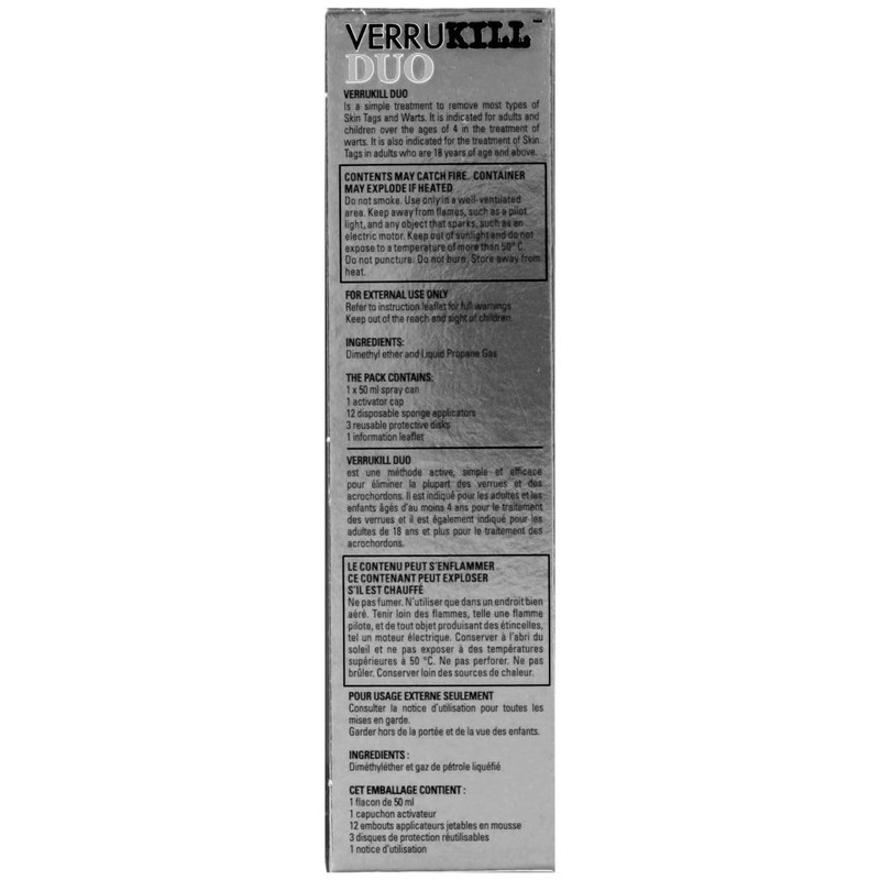 Verrukill Duo Remover Treatment, 12 Count