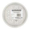 FACKELMANN Snail Plate, Aluminium, Silver, 17.5 x 17.5 x 2.2
