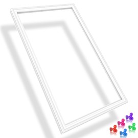 Upgraded 3206256 Refrigerator Freezer Door Gasket Compatible with Frigidaire Freezer Door Gasket, 31.18"x59.72" White Durable Upright Freezer Door Seal For Kenmore Freezer Door Gasket Seal Replacement