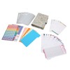 Budget Binder with Cash Envelopes PU Leather Marbling A6 Money
