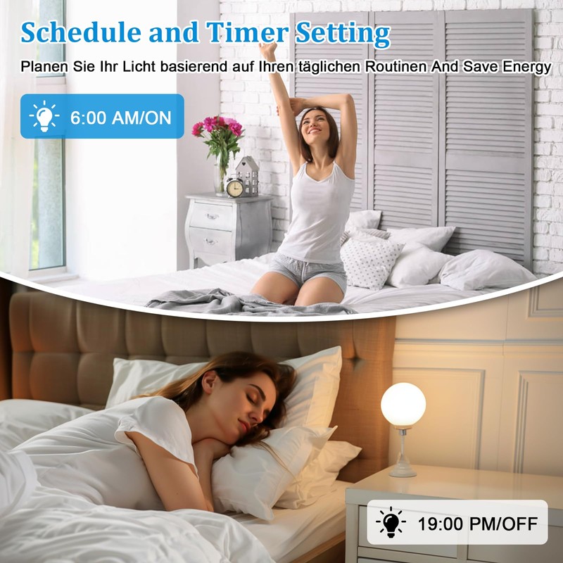 HNCY Smart Light Switch, Alexa Light Switch, Smart Home Light