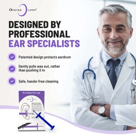 Ototek Loop - Ear Wax Removal and Cleaning Scoop Tool - Plastic Ear Care Product for Earwax Removal (Varied Colors)