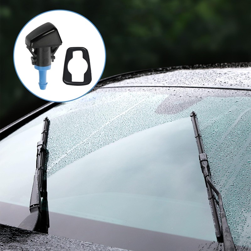 ECOMAID 5303834AB 68024312AB Windshield Washer Nozzle Compatible with Jeep Compass