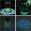 TAVICE 100 Pcs Pebbles Stone Glow in The Dark Rock