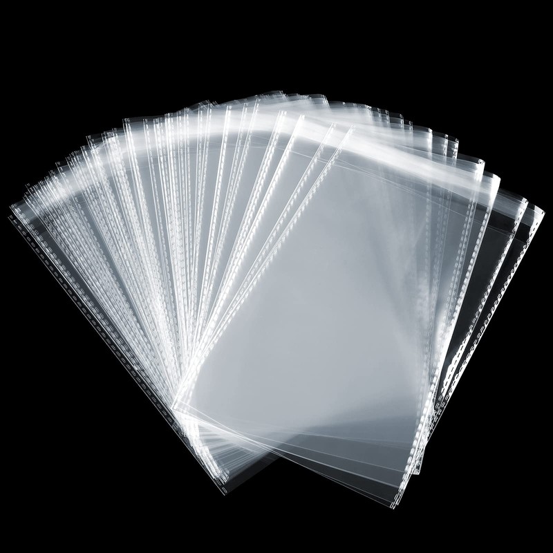 GWHOLE OPP Bags, Clear Plastic Bags, OPP Packaging Bags with