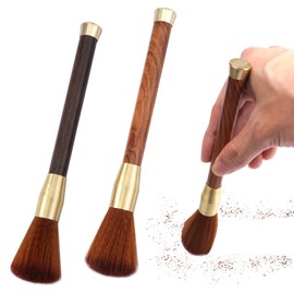 Barista Brush Portafilter with Waterproof Wooden Handle and Synthetic Bristles Coffee Brush in Elegant Design No Animal Hair, Effective Cleaning of Portafilter Espresso Machines and Coffee Grinders