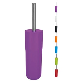 Spirella Polystyrene Cocco Toilet Brush, Purple