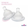 Spectra Tetina Mamila Para Biberón Spectra Flujo 2 Pzas