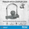 RETRUE Universal Coupler Lock Trailer Locks Ball Hitch Trailer Hitch