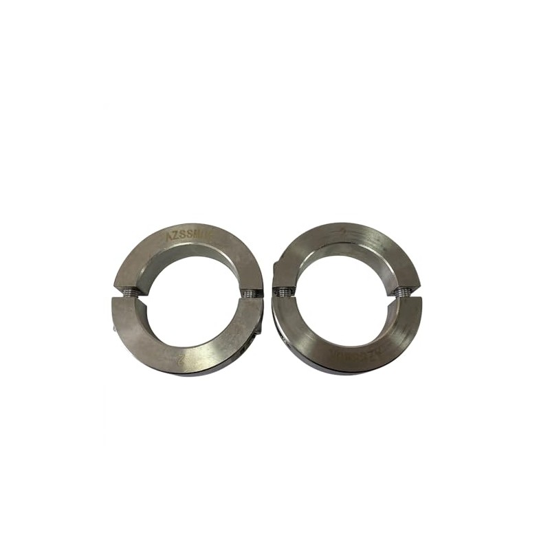 AZSSMUK Bore 2'' Double Split Shaft Collar Stainless Steel Lock