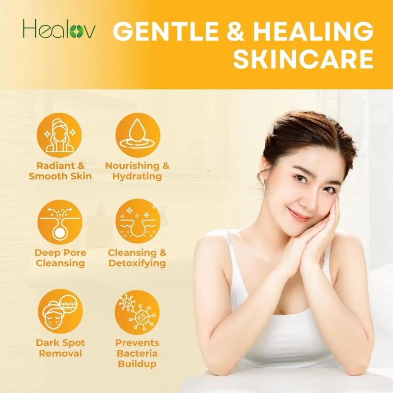 Crema Facial De Cúrcuma Para Rostro Y Cuerpo - Loción