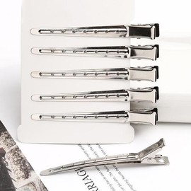 metal hair clip / 메탈 헤어 집게핀