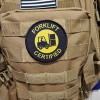 Forklift certified meme 3" circle hook & loop tactical patch