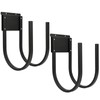 2 Pack Slat Wall Hose Hanger, Heavy Duty Metal Hose