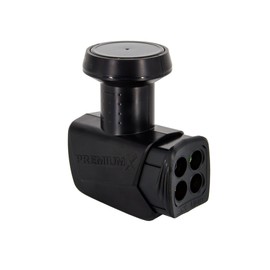 Premium X Quad LNB PXQS-SE 0.1dB Quattro Switch Direct Connection of 4 Subscribers Digital HDTV Full HD 3D 4K 8K
