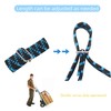 2Pcs Heavy Duty Bungee Cords 2M with Stainless Steel Hooks