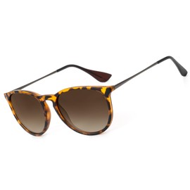 HENGOSEN Women's Polarised Sunglasses: Polarised Sunglasses Women's Retro UV Protection Vintage Sunglasses