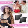 5 Pack Empty Magnetic Makeup Palette and 20 Pieces Metal