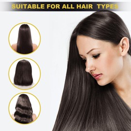 JOASGIAO Black Hair Dye Shampoo for Gray Hair, 3 in 1 Herbal Color Shampoo Hair Dye for Women Men