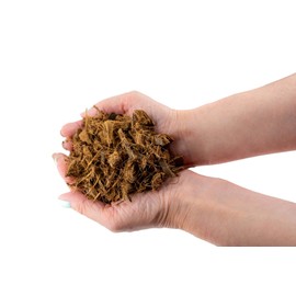 GARDENERA Coconut Husk Chips and Fibers Mix for Orchids - 4 Quart - Houseplant, Monstera and Fiddle Leaf Fig