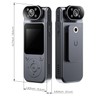 4K HD Body Camera Video Recorder with 180° Rotation Lens