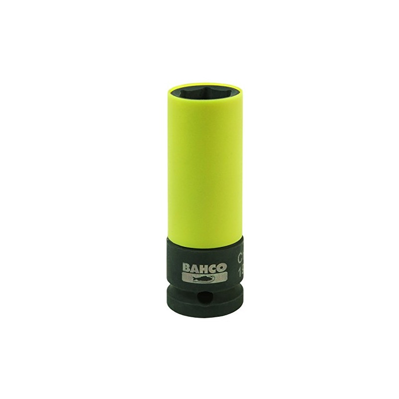 Bahco BWSS12P319 Wheel Socket, Black/Yellow, 19 mm