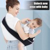 Toddler Sling Carrier,Baby Chair Adjustable Shoulder Strap,Compact Non-Slip Hip Seat