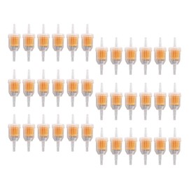 Paquete de 36 filtros universales de combustible en línea de gas de 1/4 pulgadas x 5/16 pulgadas, repuesto para John Deere, repuesto para Kohler 25 050 22-S, repuesto para Briggs & Stratton, repuesto para Kawasaki