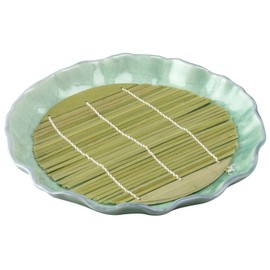 Santo 08421 Banko Ware Noodle Dish, No. 8 (with Sook), Celadon