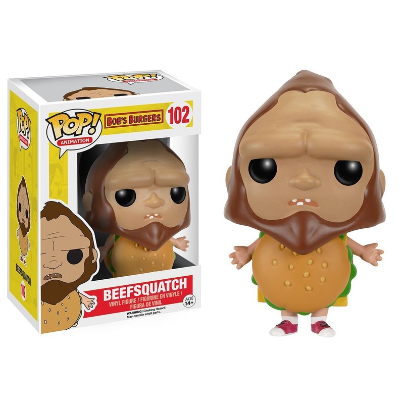 Funko POP Animation: Bob’s Burgers - Beefsquatch Action Figure