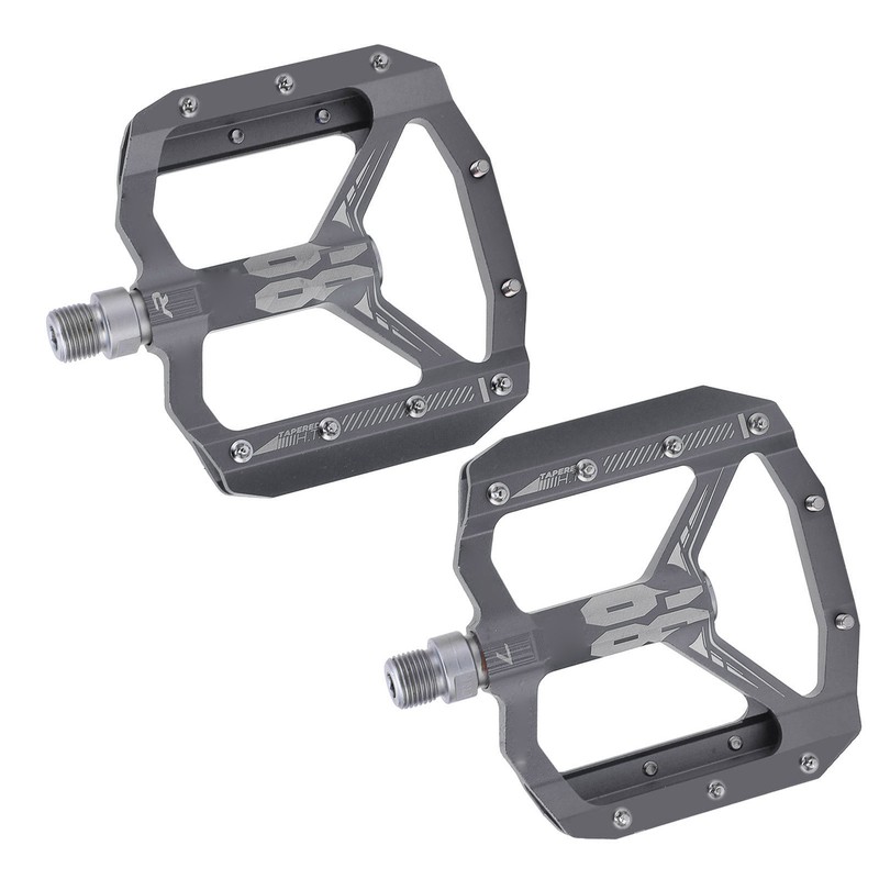 Enlee 2pcs Mountain Bike Pedals NonSlip DU Bearing Lightweight Bicycle