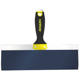 ALLWAY BTK12 Soft Grip Blue Carbon Steel Taping Knife with Hammer End, 12"