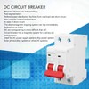 DC Circuit Breaker Magnetic System Miniature Circuit Breaker for PV