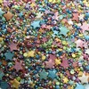 RAINBOW GLIMMER MAGIC MULTI SPRINKLE MIX, Sugar Sprinkles for Cakes