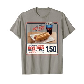 Hot Dog Costume Adult Funny Weiner Party Favors T-Shirt