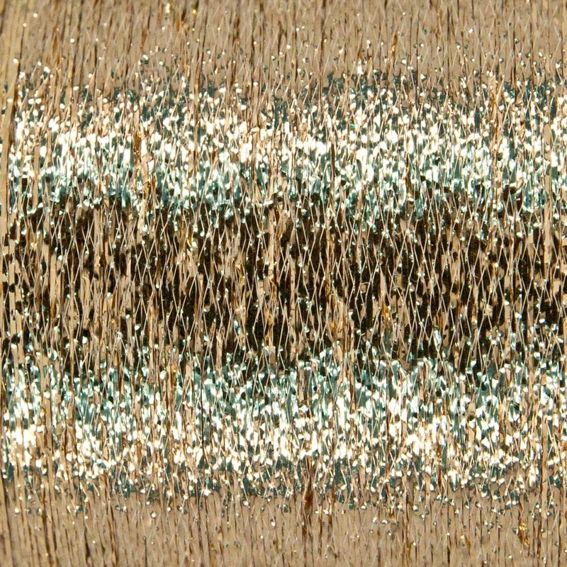 Rellana Metallic, 10g spool, 1000m of levelling thread, gold or